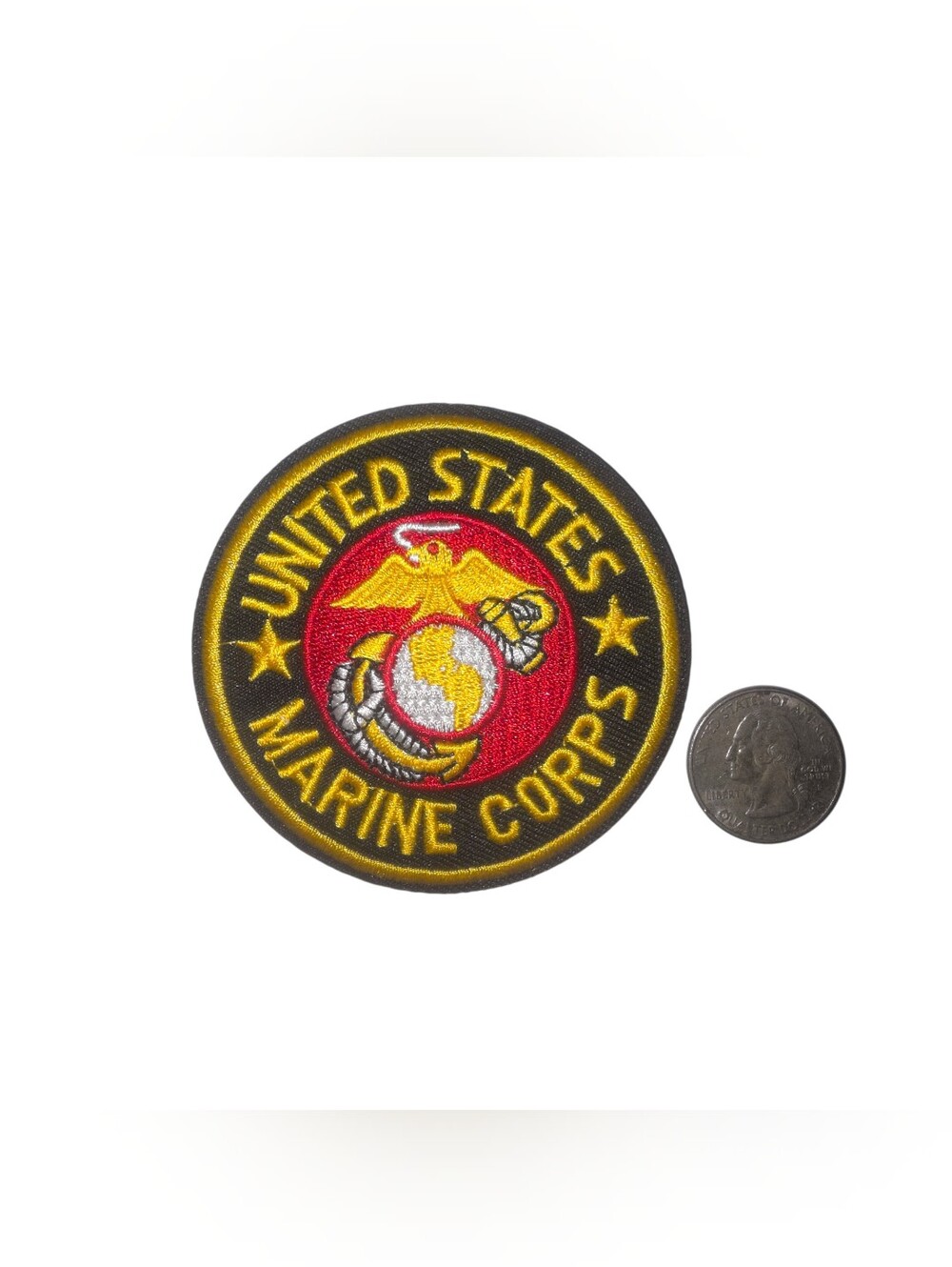 United States Marine Corps Embroidered Iron On Patch